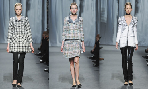 Шанель показ одежды