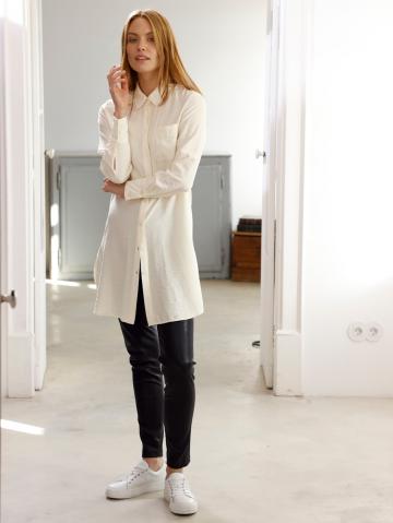 Длинная блузка