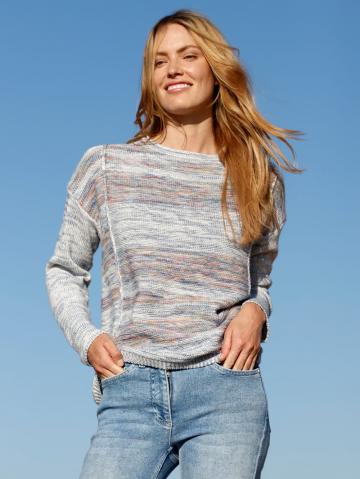 Вязаный пуловер