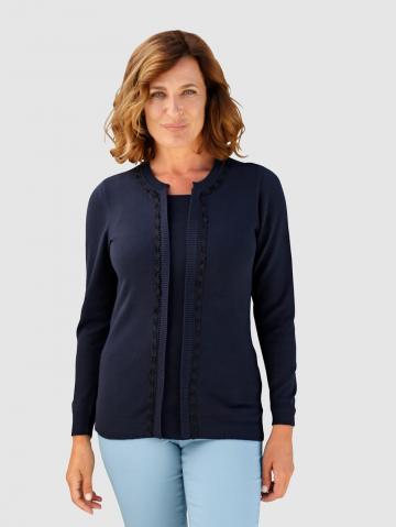 Вязаный пуловер