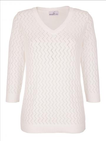 Вязаный пуловер