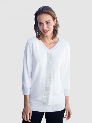 Вязаный пуловер