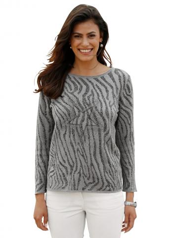 Вязаный пуловер