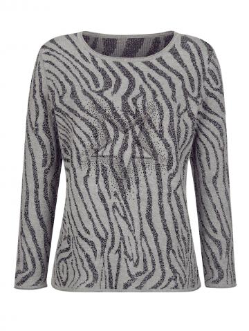 Вязаный пуловер