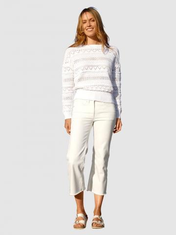 Вязаный пуловер