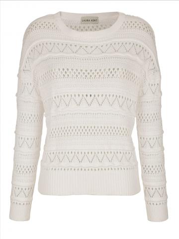 Вязаный пуловер