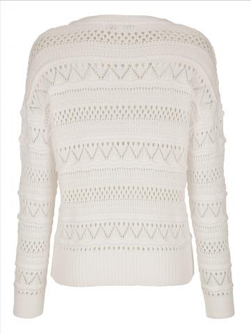 Вязаный пуловер