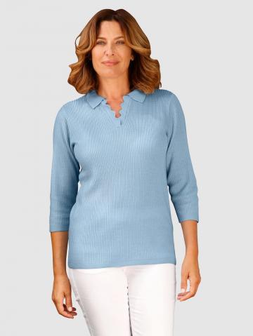 Вязаный пуловер