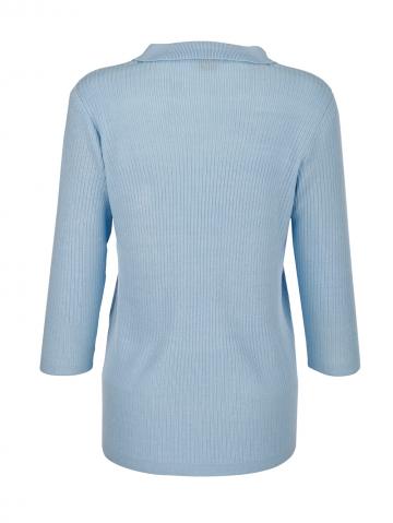 Вязаный пуловер