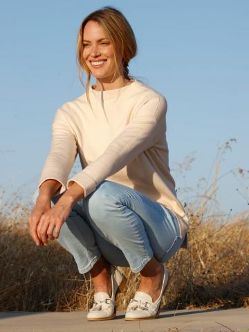 Вязаный пуловер