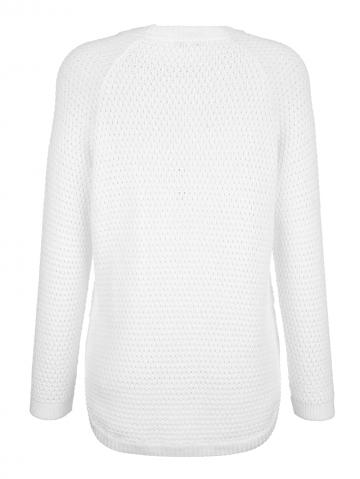 Вязаный пуловер