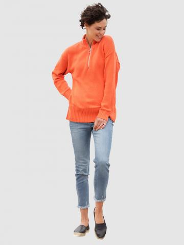 Вязаный пуловер