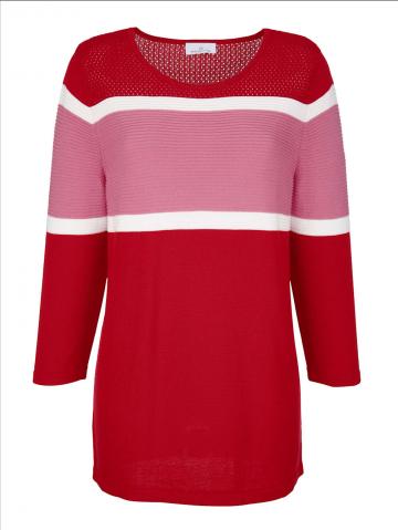 Вязаный пуловер