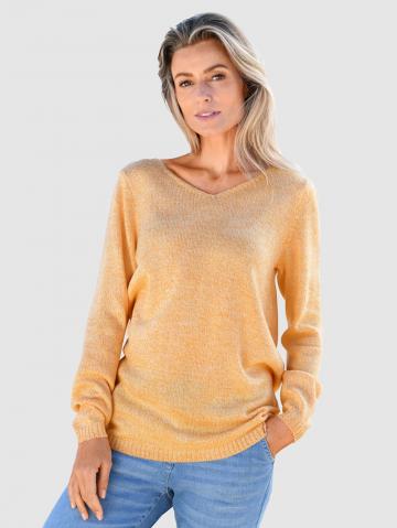 Вязаный пуловер