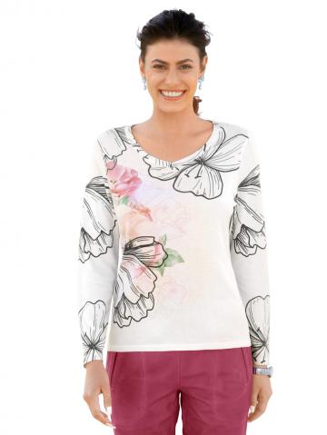 Вязаный пуловер