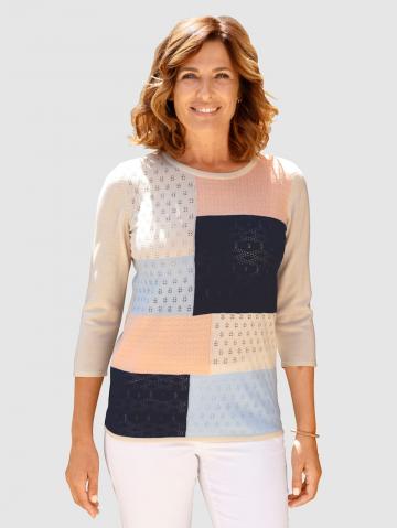 Вязаный пуловер