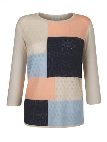 Вязаный пуловер