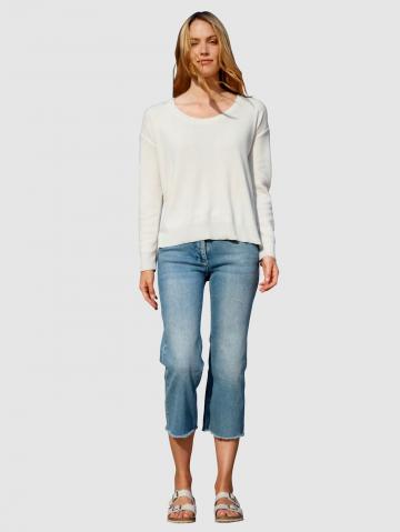 Вязаный пуловер