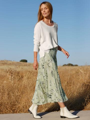 Вязаный пуловер