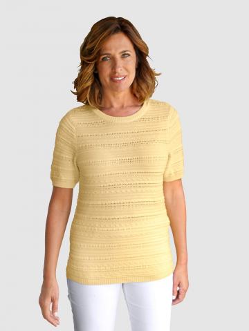 Вязаный пуловер