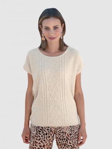 Вязаный пуловер