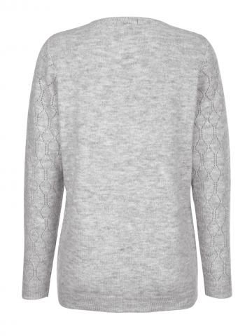 Вязаный пуловер