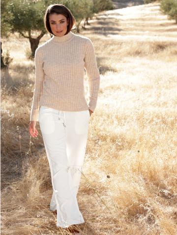 Вязаный пуловер