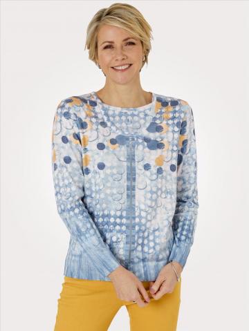 Вязаный пуловер