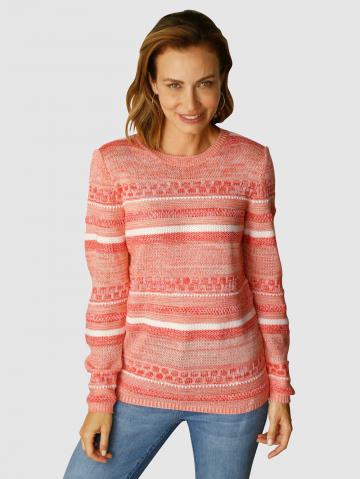 Вязаный пуловер