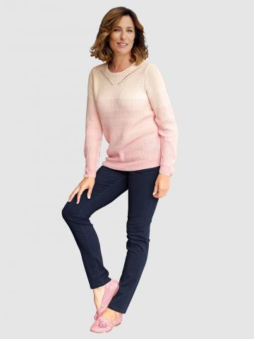 Вязаный пуловер