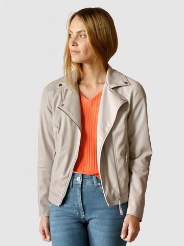 Куртка из искусственной кожи