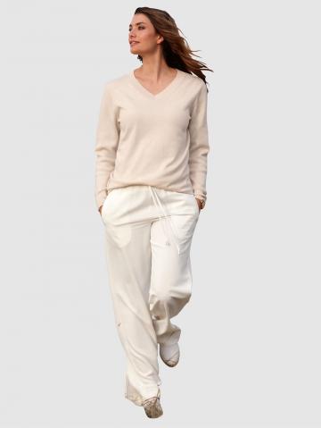 Вязаный пуловер