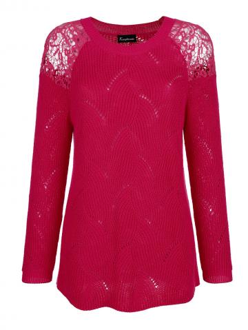 Вязаный пуловер