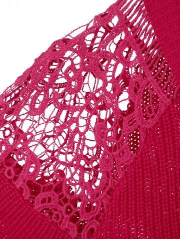 Вязаный пуловер