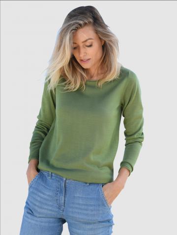 Вязаный пуловер