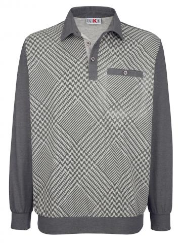 Поло с длинным рукавом