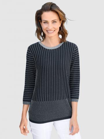 Вязаный пуловер