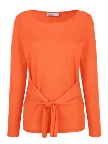 Вязаный пуловер