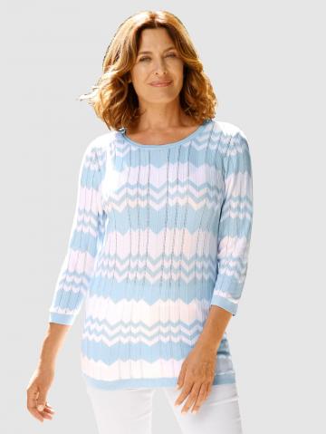 Вязаный пуловер