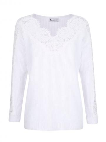 Вязаный пуловер