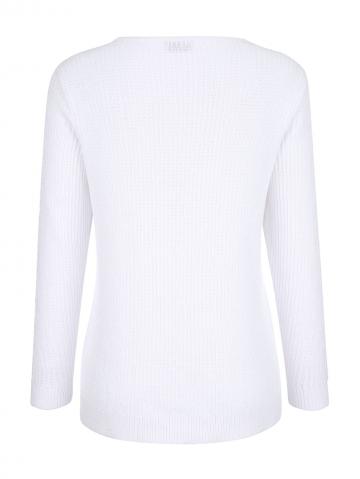 Вязаный пуловер