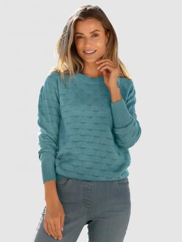 Вязаный пуловер