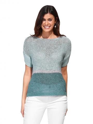 Вязаный пуловер