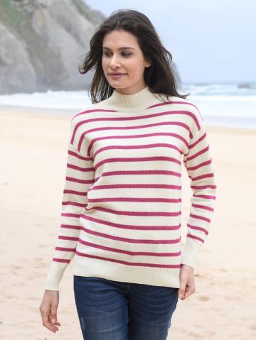 Вязаный пуловер