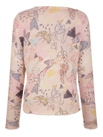 Вязаный пуловер