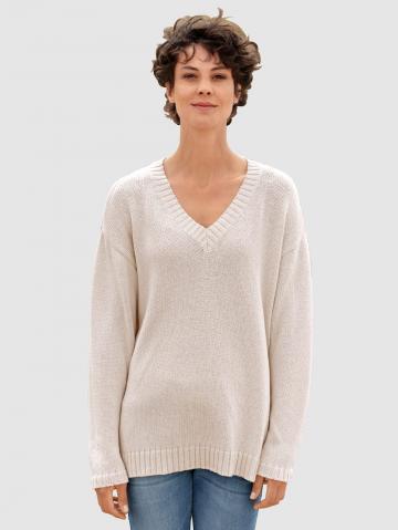 Вязаный пуловер