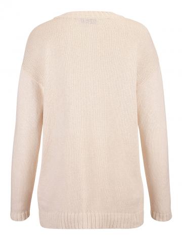 Вязаный пуловер