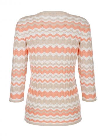 Вязаный пуловер