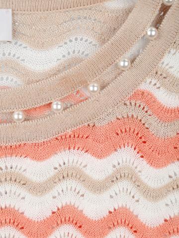 Вязаный пуловер