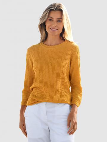 Вязаный пуловер